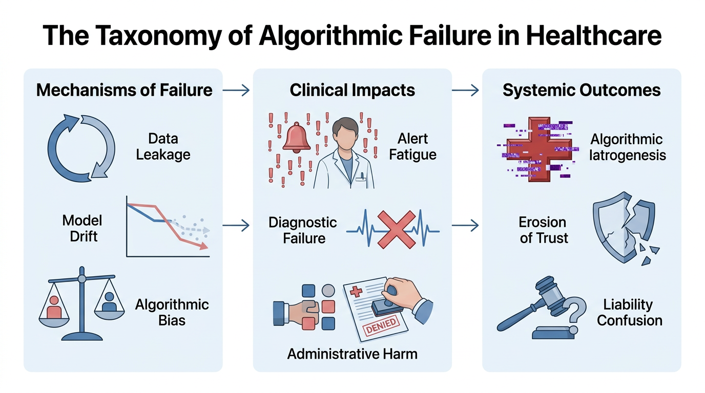 You are currently viewing AI in the clinic-The Taxonomy of Algorithmic Failure in Healthcare